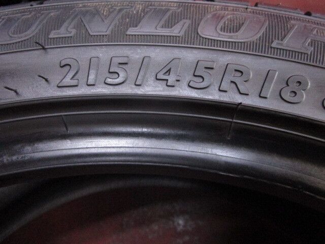 レア？！☆ 2本 タイヤ 215/45R18 ダンロップ VEURO ☆13047T