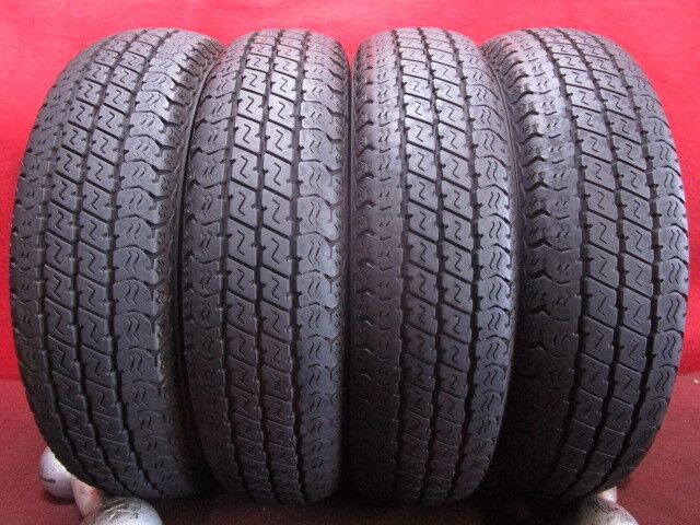 4本 145/80R12 80/78 N LT 溝アリ 送料無料 14000円